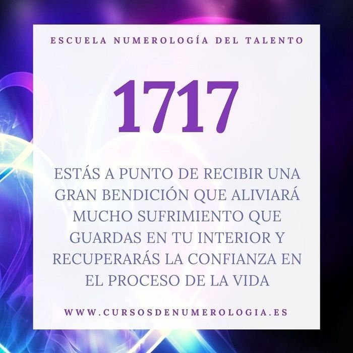 1717 Significado Espiritual