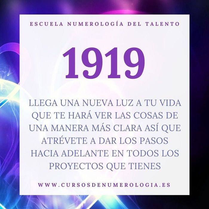 1919 Significado Espiritual