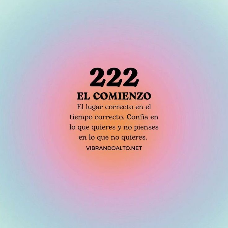 222 Significado Espiritual