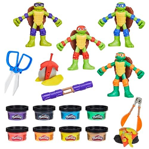 Play-Doh Teenage Mutant Ninja Turtles Cowabunga Creations...