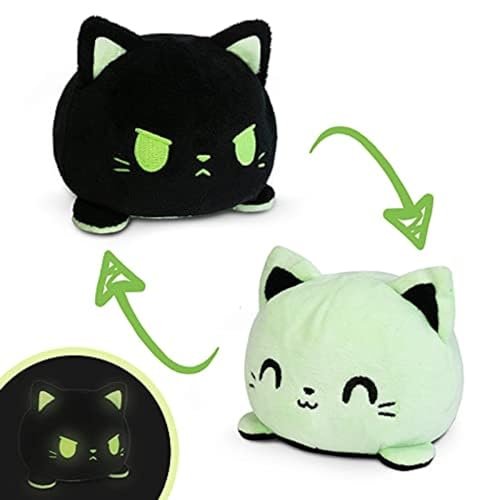 TeeTurtle - The Original Reversible Cat Plushie Shows Your...
