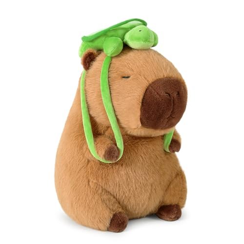 Ditucu Cute Capybara Plush with Turtle Backpack Stuffed...