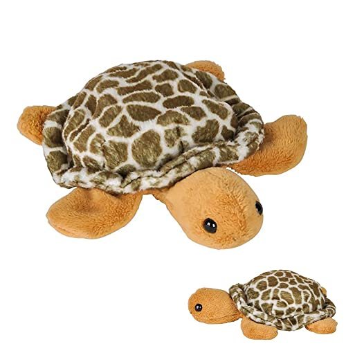 The Dreidel Company Plush Brown Turtle Mighty Mights...