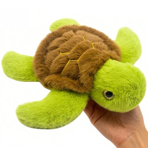 Voici et Voila Turtle Stuffed Animal Sea Turtle Plush Toy