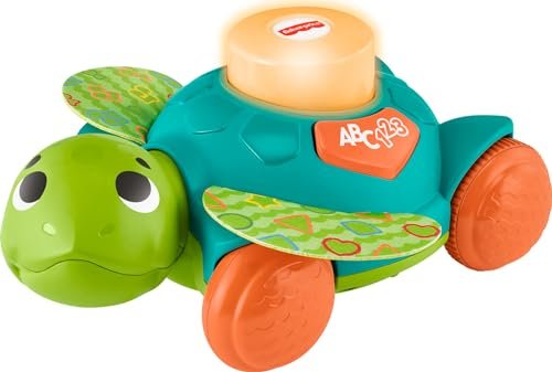 Fisher-Price Baby Toy Linkimals Sit-to-Crawl Sea Turtle for...