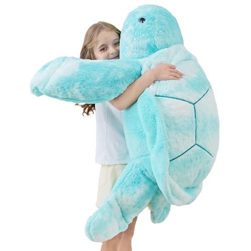 Jrystar Giant Sea Turtle Stuffed Animal, Large 39in Plush...