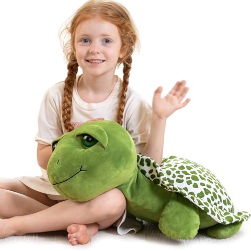 Karister Giant Sea Turtle Plush Toy, 23.6