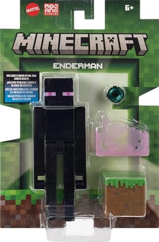 Mattel Minecraft Action Figures & Accessories Set,...