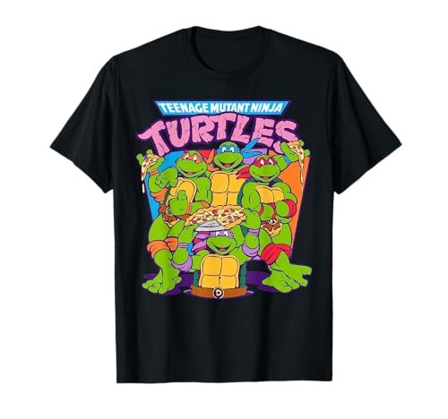 Teenage Mutant Ninja Turtles Pizza & Smiles T-Shirt T-Shirt
