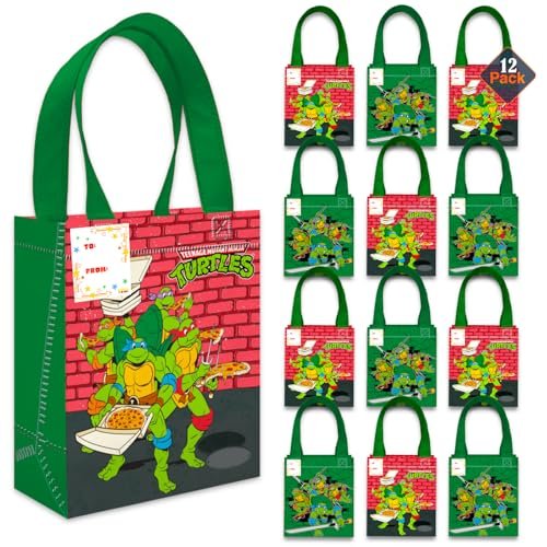 Teenage Mutant Ninja Turtles Party Favor Bags 12 Pack