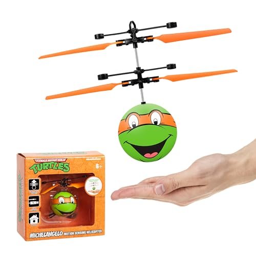 World Tech Toys Ninja Turtles Michelangelo Flying Motion...