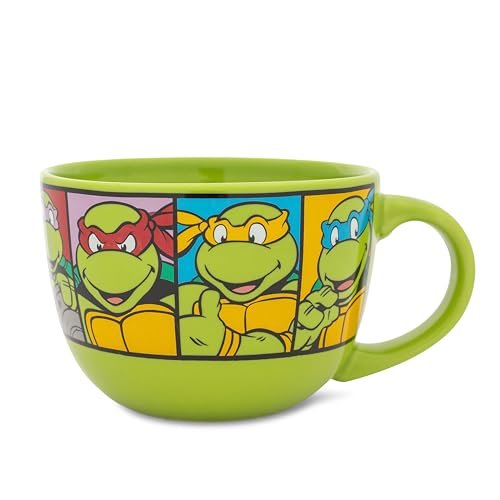 Silver Buffalo NT8424 Teenage Mutant Ninja Turtles Ceramic...