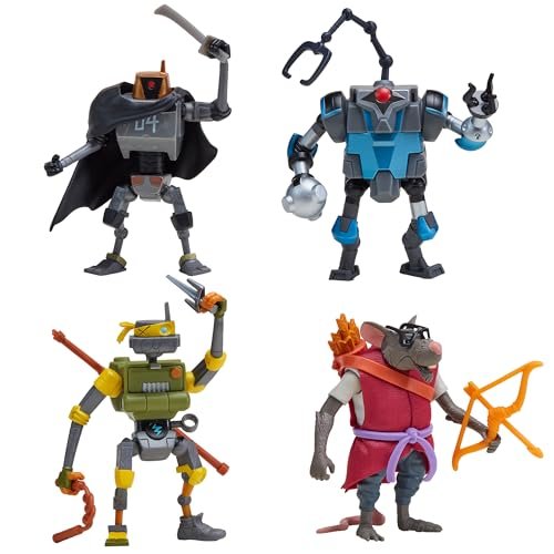 PlayMates Teenage Mutant Ninja Turtles Mix N Match Robots...