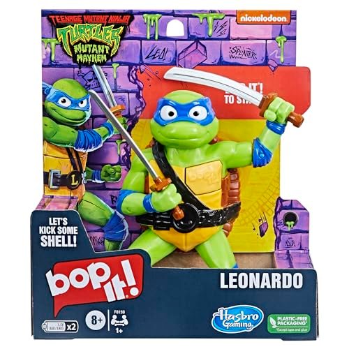 Bop It! Teenage Mutant Ninja Turtles Leonardo Edition Game