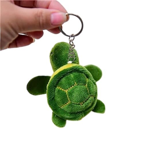 Katartizo Green Mini Tortoise Plush chain Stuffed Animal...