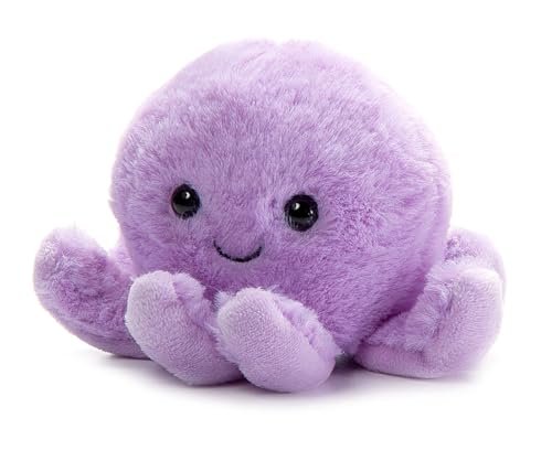 The Petting Zoo Purple Octopus Stuffed Animal 6-Inch Plushie