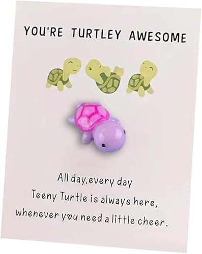 Handmade Emotional Support,You're Turtley Awesome,Mini Sea...