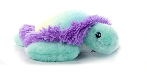 The Petting Zoo Sea Turtle Stuffed Animal Rainbow Plush Toy