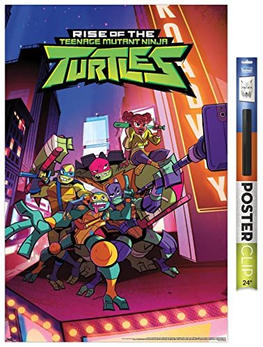 Rise Of The Teenage Mutant Ninja Turtles Group Wall Poster