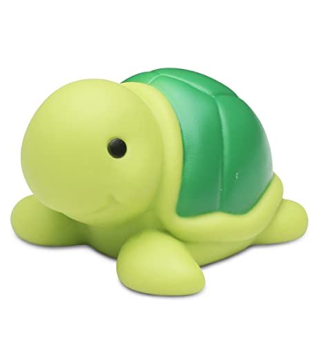 DolliBu Sea Turtle Bath Buddy Squirter – Floating Rubber Toy