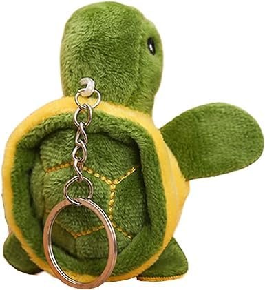 SquarezhenBo Green Mini Tortoise Keychain, Cute Sea Turtle...