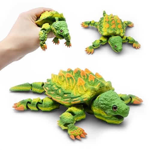 Articulated SNAPPING Turtle – 3D Printed Mythic Reptile...
