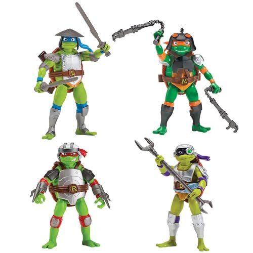 Teenage Mutant Ninja Turtles Mix N Match Armored Turtles 4pk