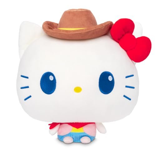 TeeTurtle Cloudheads Cowgirl Hello Kitty Plush - 8-Inch...