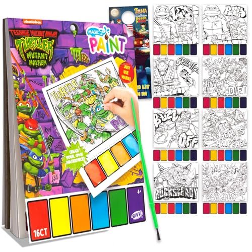 Teenage Mutant Ninja Turtles Paint with Water Mutant Mayhem...