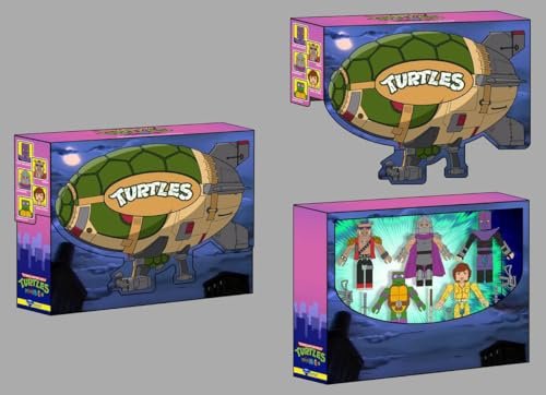Teenage Mutant Ninja Turtles: Turtle Blimp Deluxe Minimates...