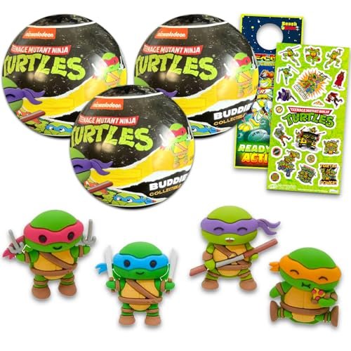 TMNT Blind Bag Party Favors - Bundle with 3 Figures