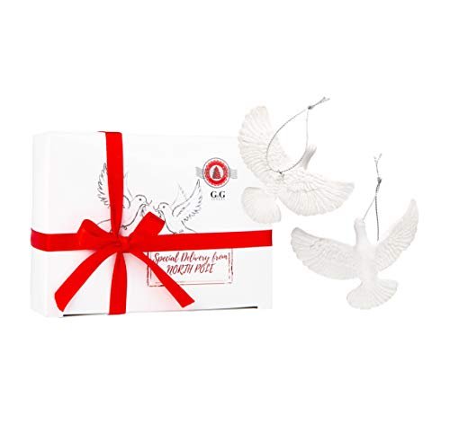 G&G Style Friendship Doves - Home Alone 2 Resin Ornaments