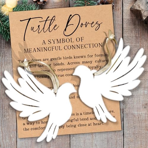 LUCAGIFT Dove Ornament - Peace Doves Ornaments for...