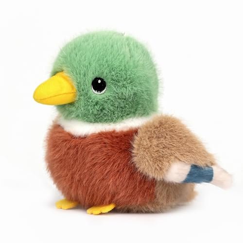 ABEARCAR Mallard Duck Stuffed Animal 4.7 Inch Realistic...