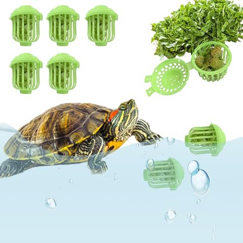 5PCS Aquatic Turtle Enrichment Toys - Aquarium Toys for...