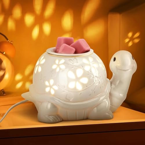 LESES Electric Wax Melt Warmer, Turtle Ceramic Fragrance...