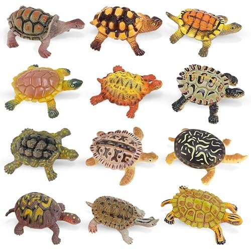 Liberty Imports 12 Piece Sea Turtle Animal Toy Figurines