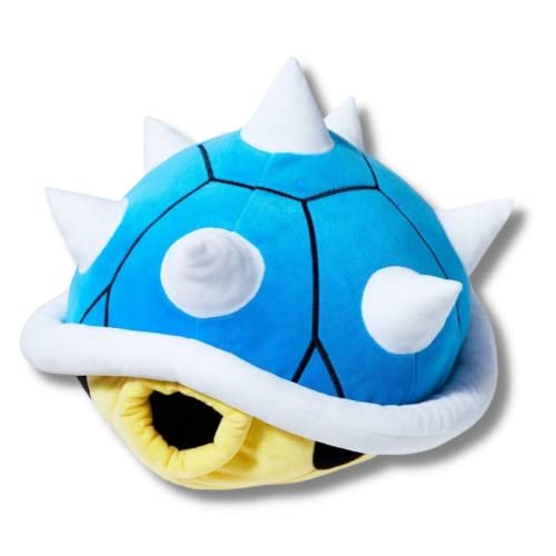Franco Super Mario Blue Spiny Shell Kids Plush Pillow Buddy