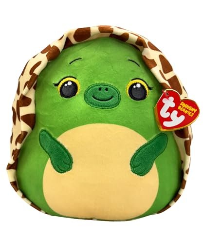 Ty Squish-a-Boo (Squishy Beanies) - Turbo The Turtle Plush