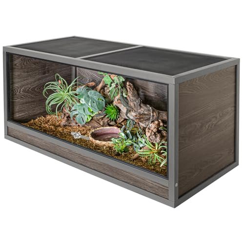 SUKEOPET 120 Gallon Reptile Tank, 48 x 24 x 24