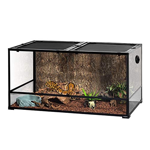 REPTIZOO Large Reptile Terrarium 120 Gallon, Tall Wide...