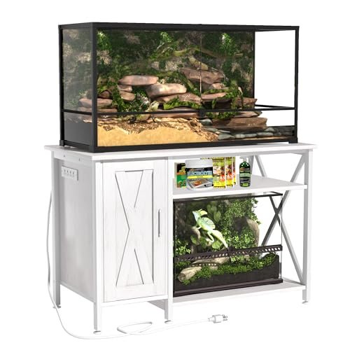 Herture 40-120 Gallon Reptile Tank Stand with Power Outlet...