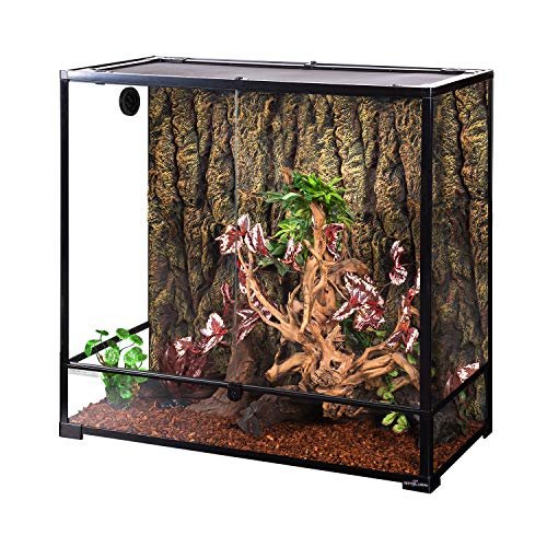 REPTI ZOO Large Reptile Terrarium, Vertical Reptile Glass...