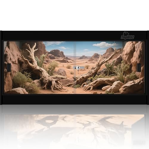 4x2x2 (120 Gallon) PVC Reptile Enclosure, RepWild Sliding...