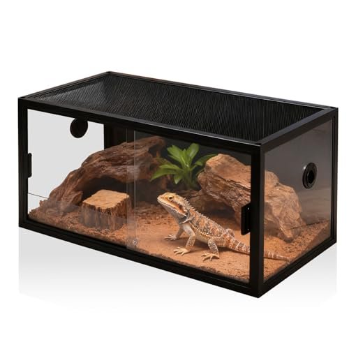 48-Gallon Acrylic Reptile Terrarium 36”x18”x18” – Durable...