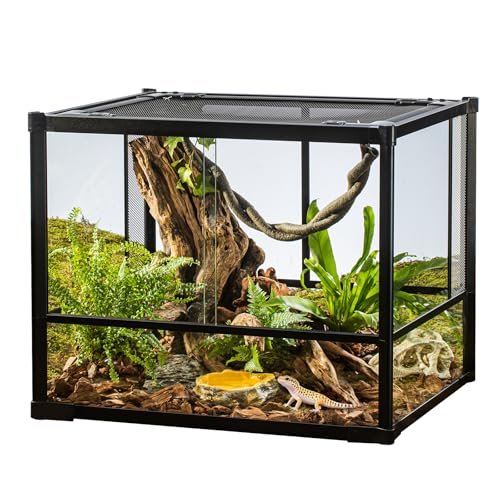 URUQ 35 Gallon Glass Reptile Terrarium, 23