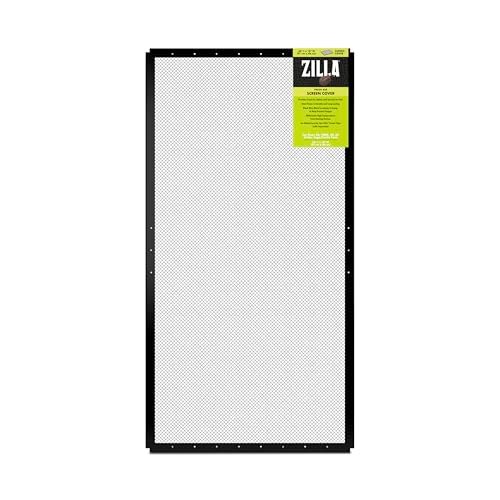 Zilla Fresh Air Screen Cover, Secure and Durable Metal Mesh