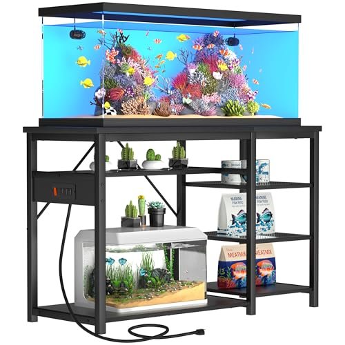 GRLEAF 40-50 Gallon Aquarium Stand: 900LB Capacity, Power...