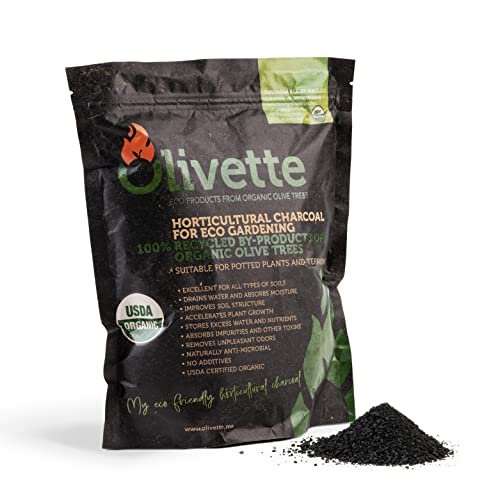 Olivette Horticultural Biochar Activated Charcoal for...