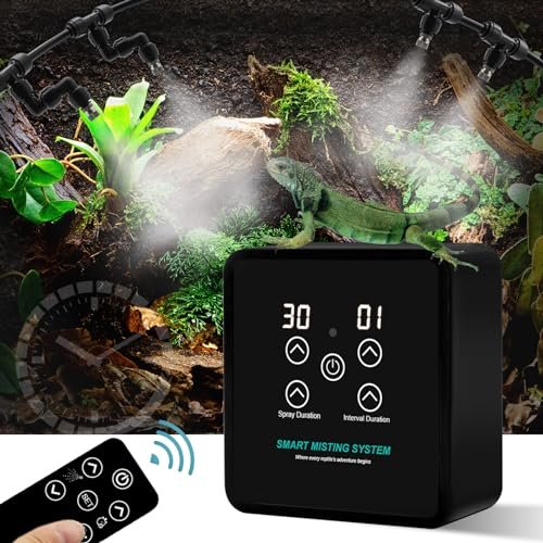 MECESOR Automatic Reptile Mister Humidifier with...